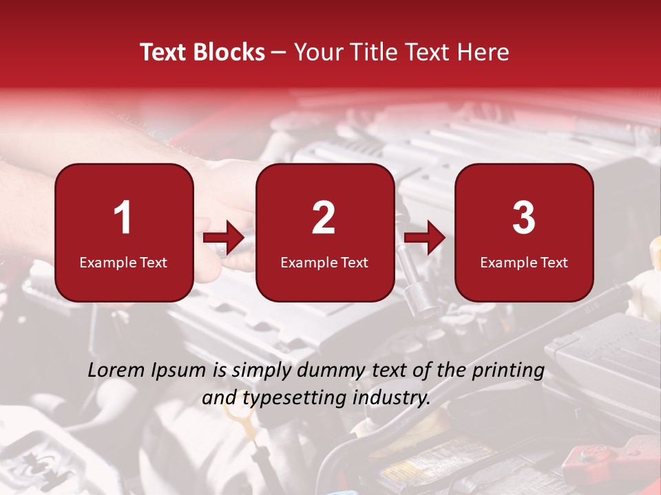 Maintenance Mechanic Tool PowerPoint Template