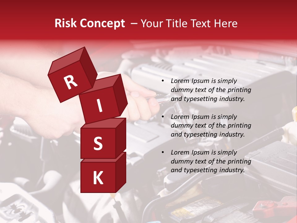 Maintenance Mechanic Tool PowerPoint Template