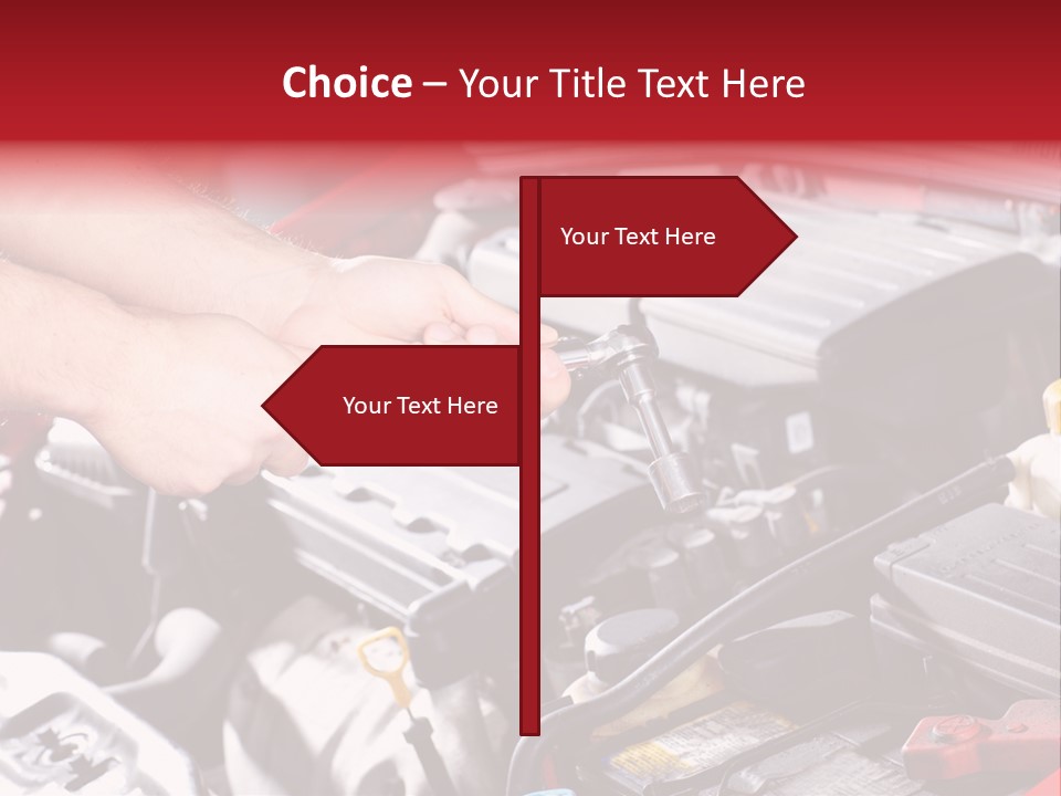 Maintenance Mechanic Tool PowerPoint Template