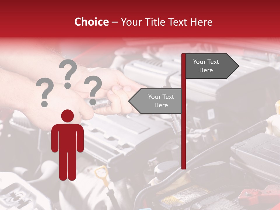Maintenance Mechanic Tool PowerPoint Template