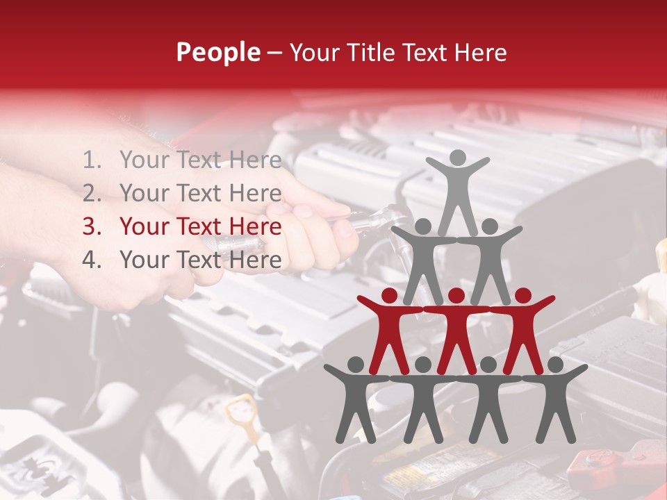 Maintenance Mechanic Tool PowerPoint Template