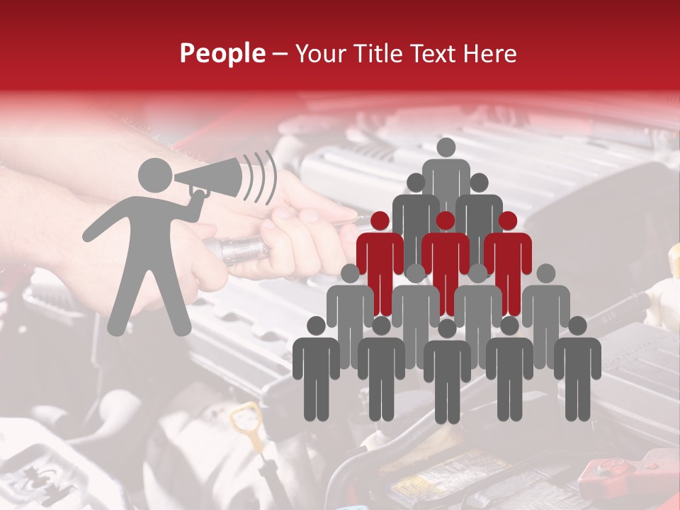 Maintenance Mechanic Tool PowerPoint Template