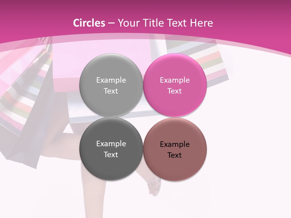 Beauty Photography Happy PowerPoint Template