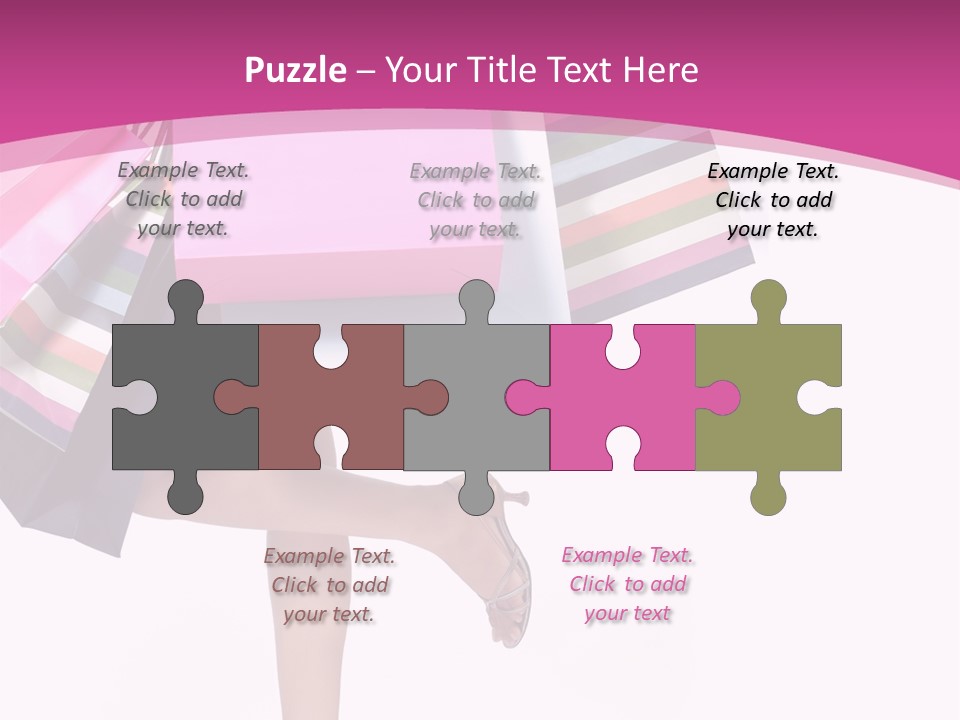 Beauty Photography Happy PowerPoint Template