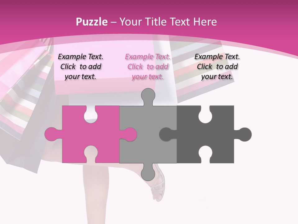 Beauty Photography Happy PowerPoint Template