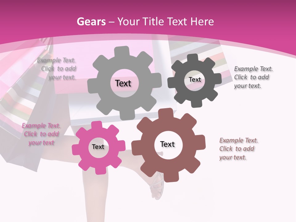 Beauty Photography Happy PowerPoint Template