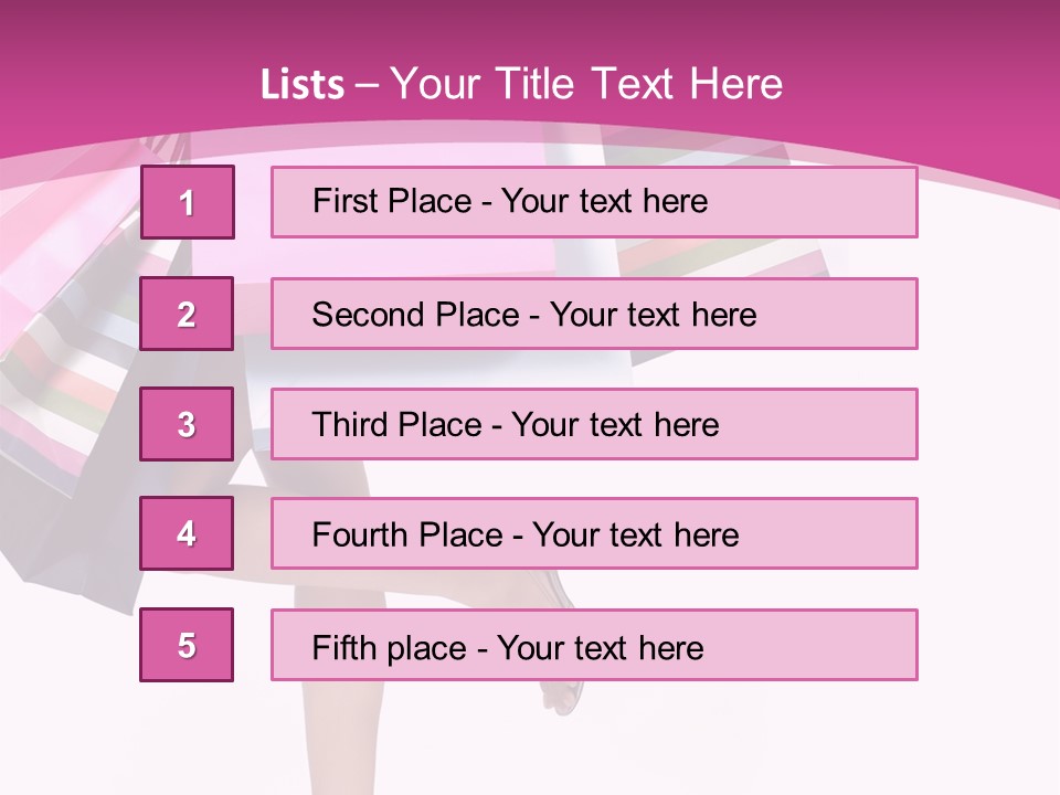 Beauty Photography Happy PowerPoint Template