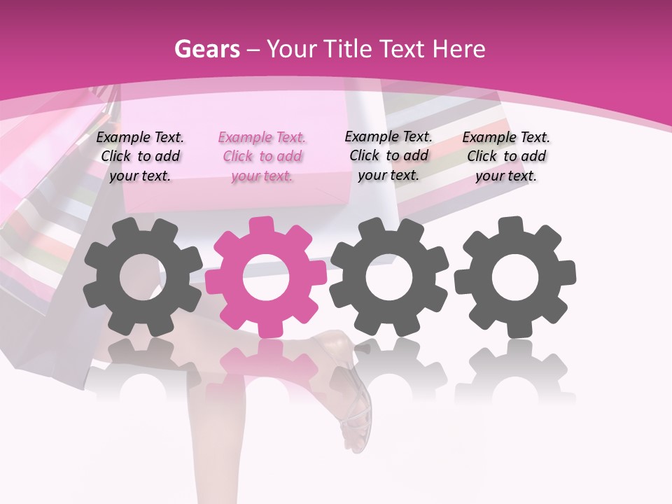 Beauty Photography Happy PowerPoint Template