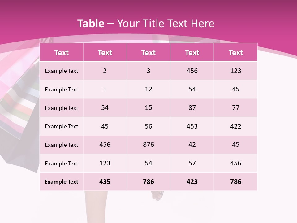 Beauty Photography Happy PowerPoint Template