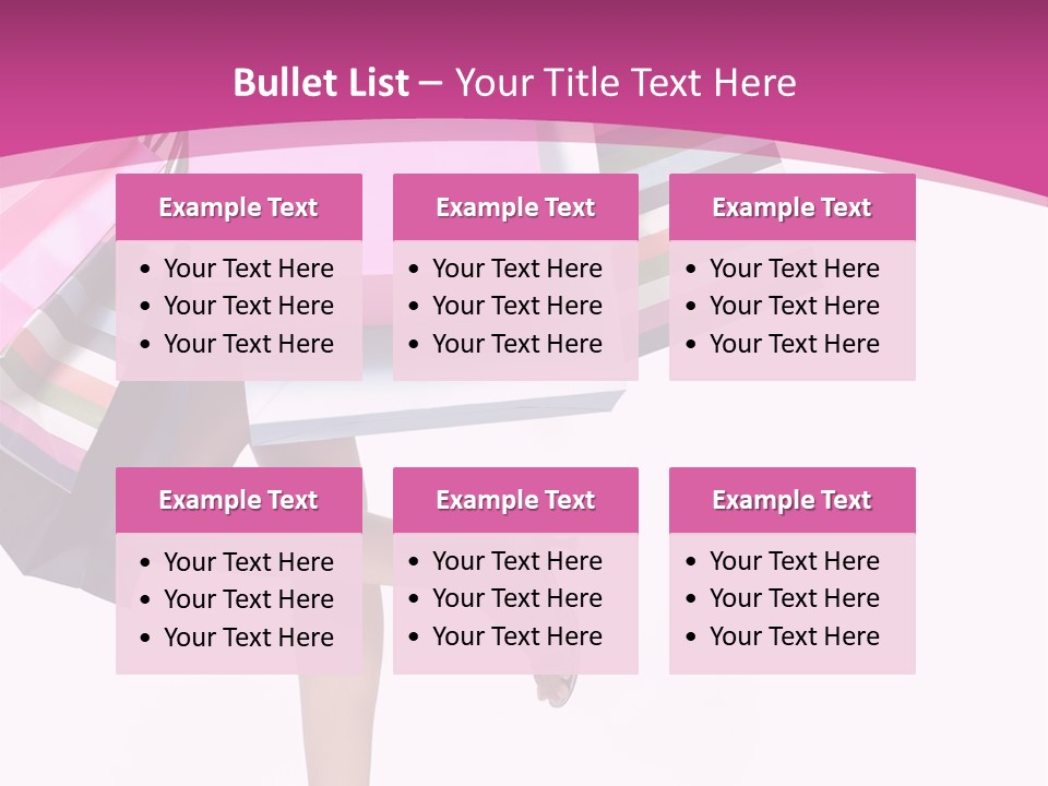 Beauty Photography Happy PowerPoint Template