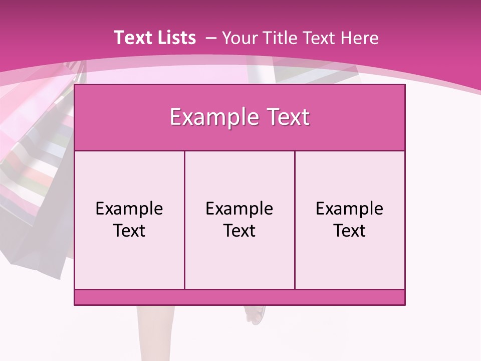 Beauty Photography Happy PowerPoint Template