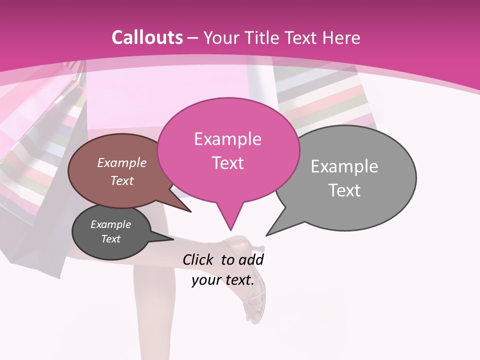 Beauty Photography Happy PowerPoint Template