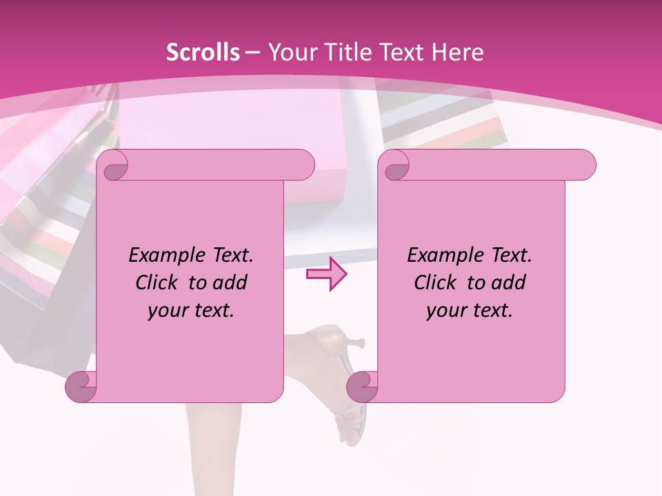 Beauty Photography Happy PowerPoint Template