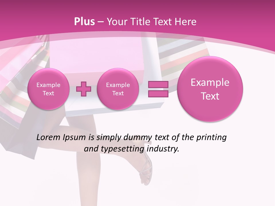 Beauty Photography Happy PowerPoint Template