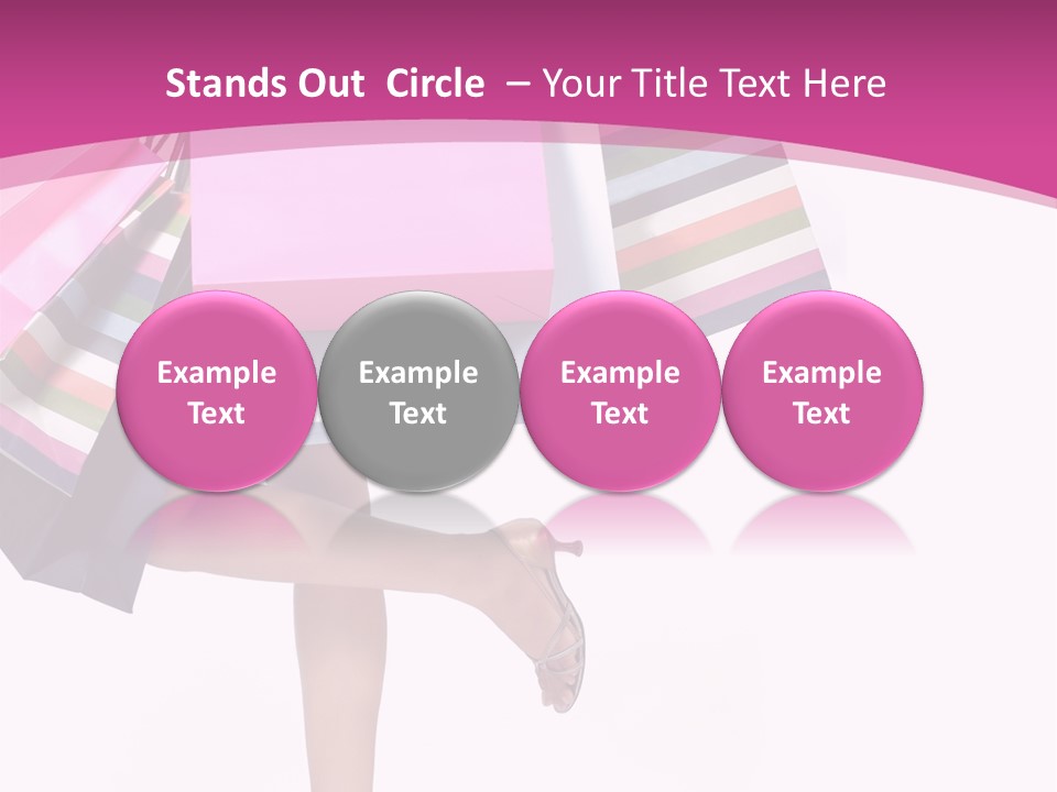 Beauty Photography Happy PowerPoint Template