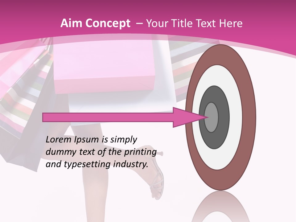 Beauty Photography Happy PowerPoint Template