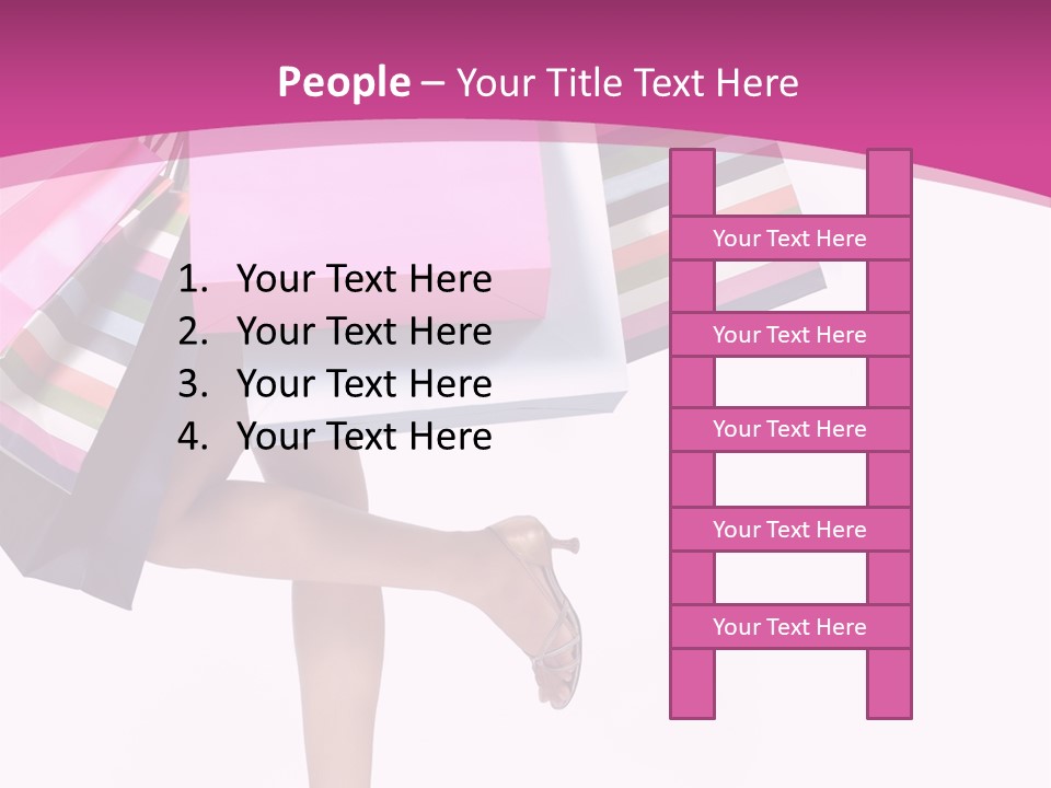 Beauty Photography Happy PowerPoint Template