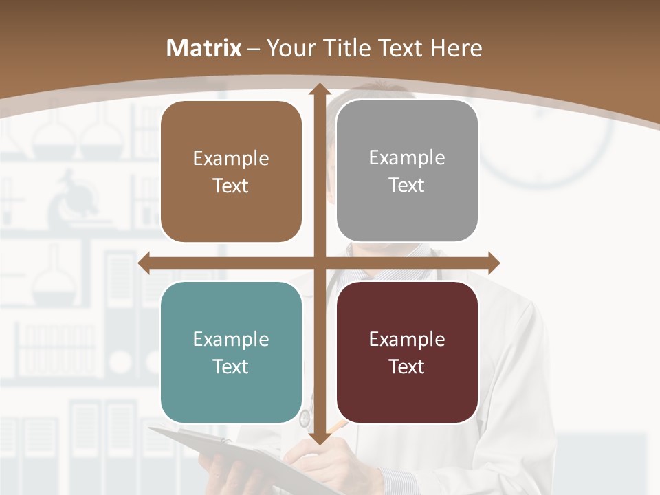 Working Hospital Man PowerPoint Template