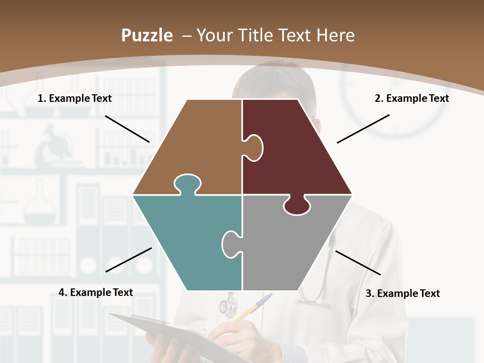 Working Hospital Man PowerPoint Template