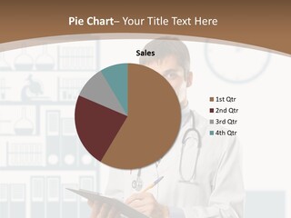 Working Hospital Man PowerPoint Template