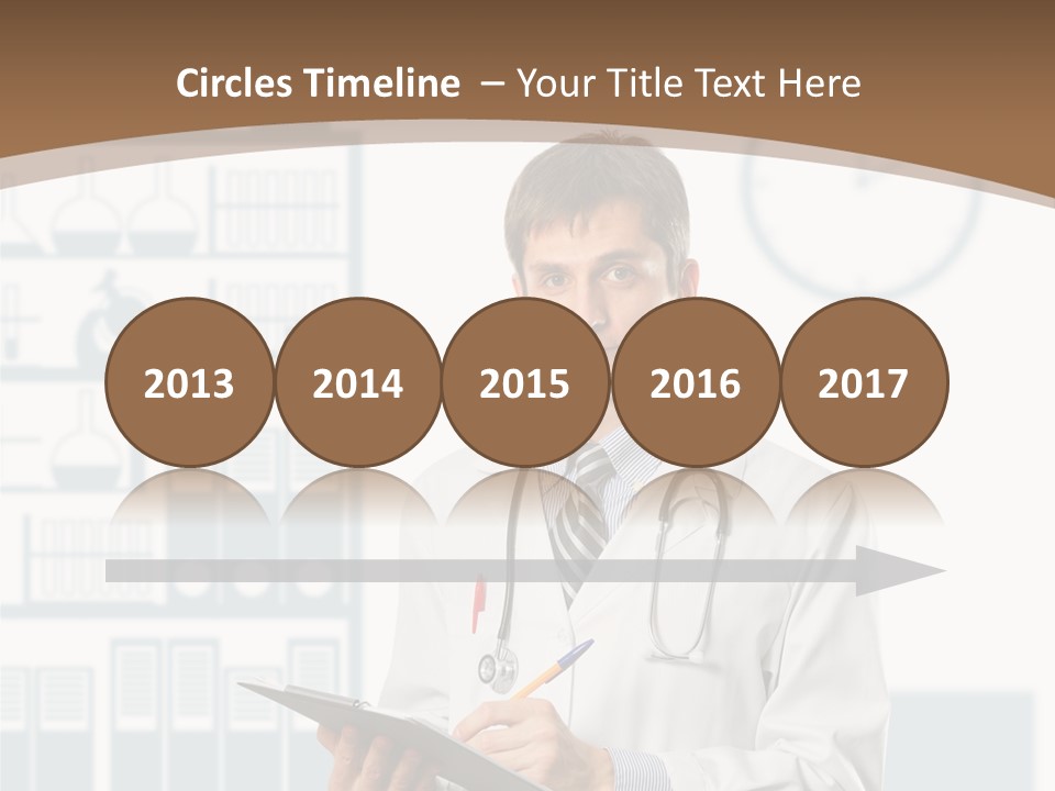 Working Hospital Man PowerPoint Template