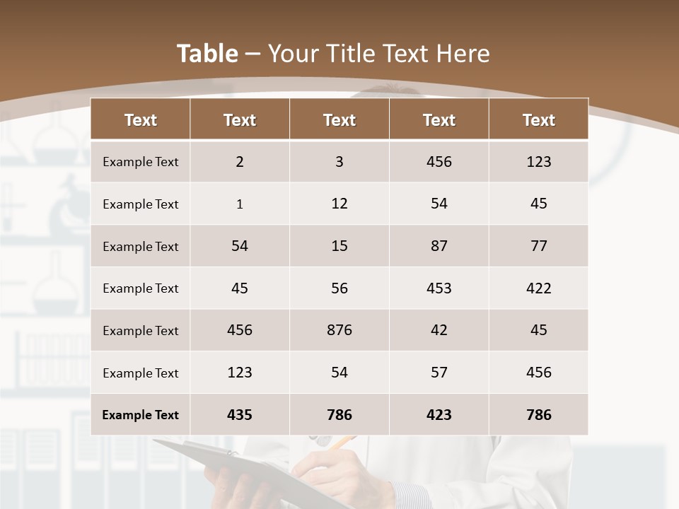Working Hospital Man PowerPoint Template