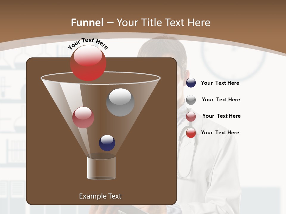 Working Hospital Man PowerPoint Template
