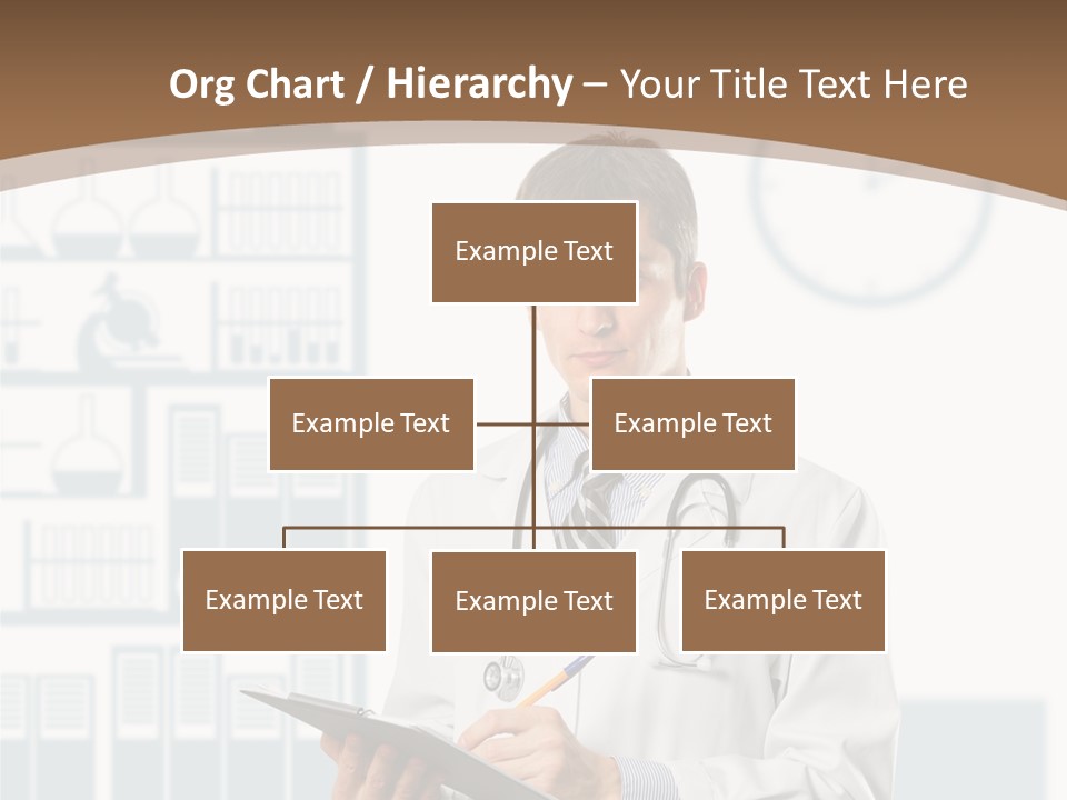 Working Hospital Man PowerPoint Template