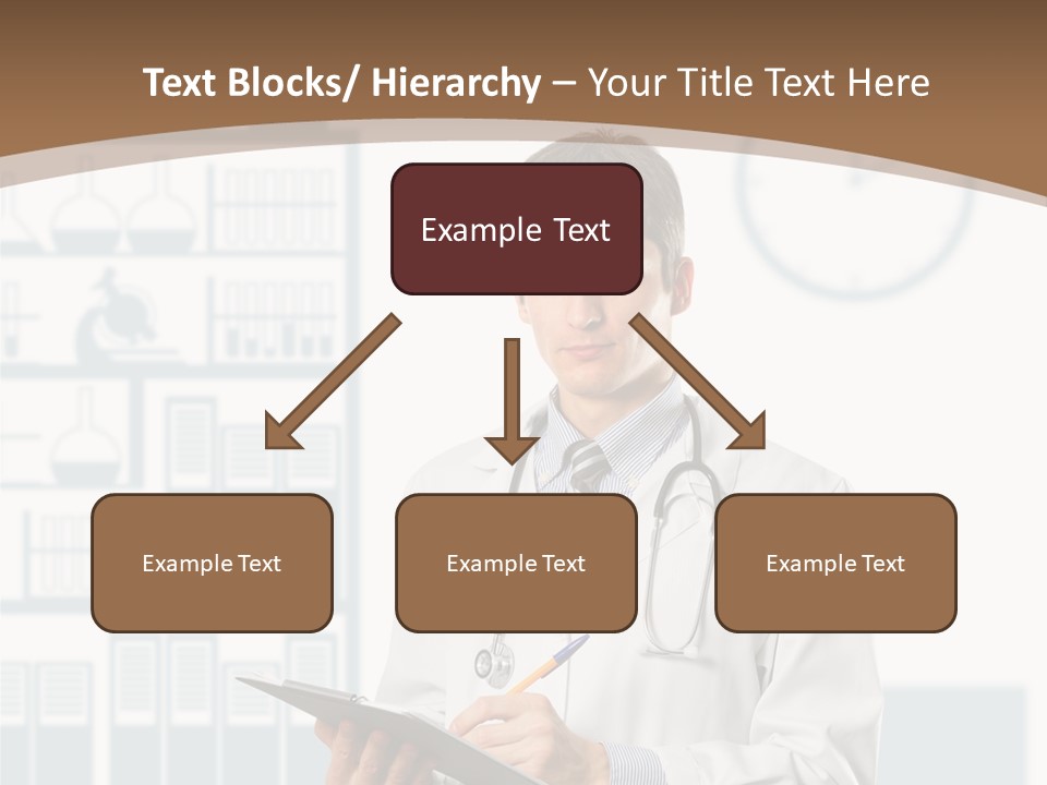 Working Hospital Man PowerPoint Template