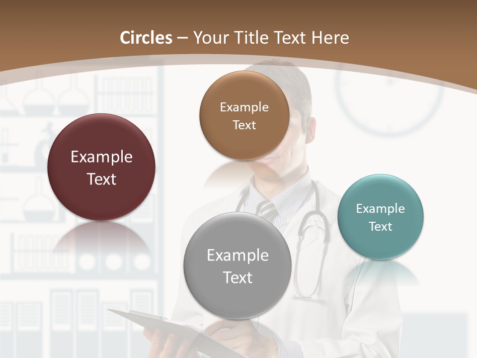 Working Hospital Man PowerPoint Template