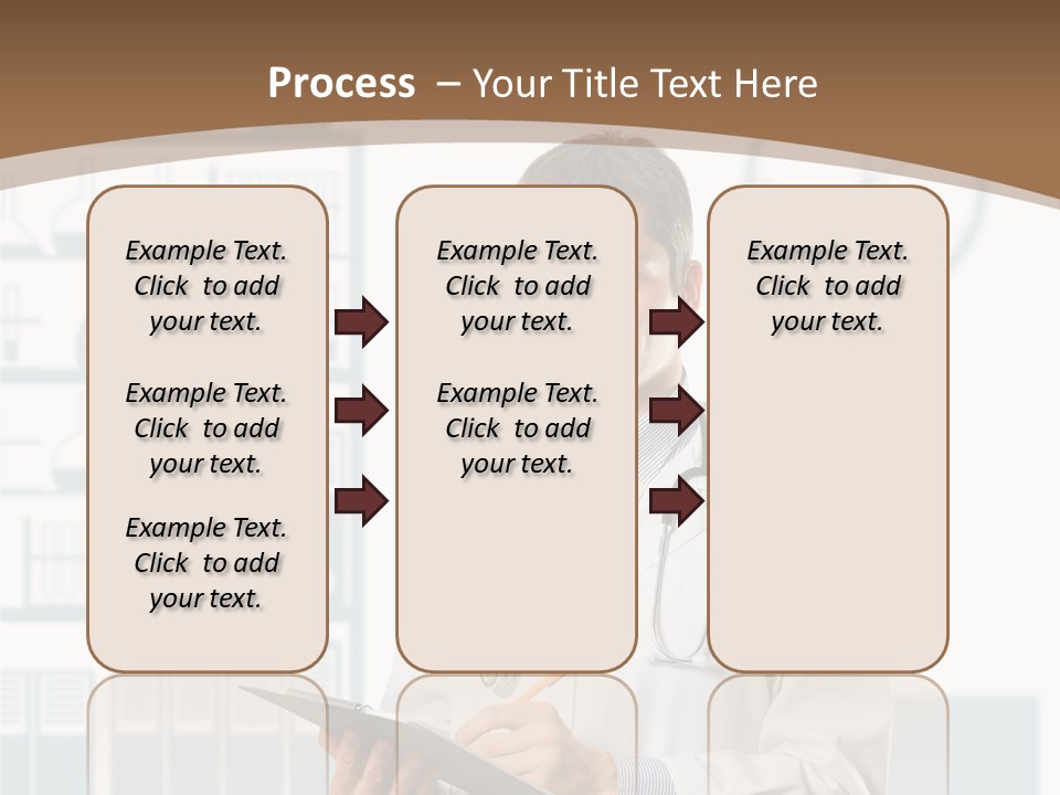 Working Hospital Man PowerPoint Template