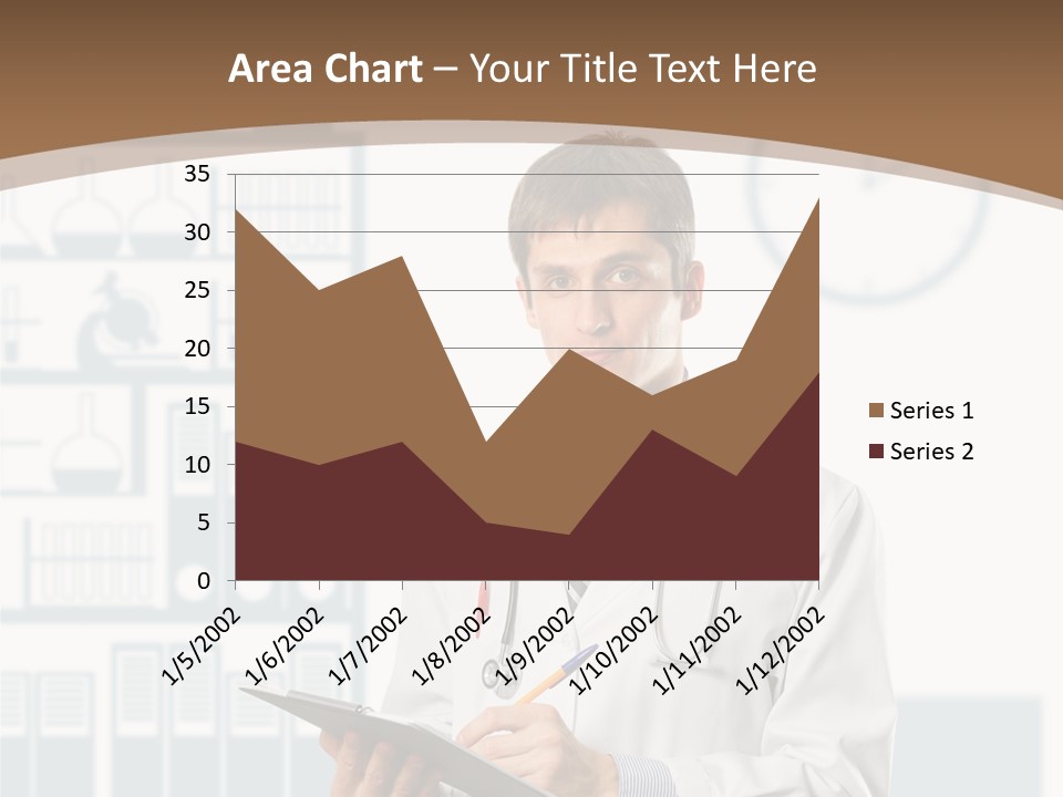 Working Hospital Man PowerPoint Template