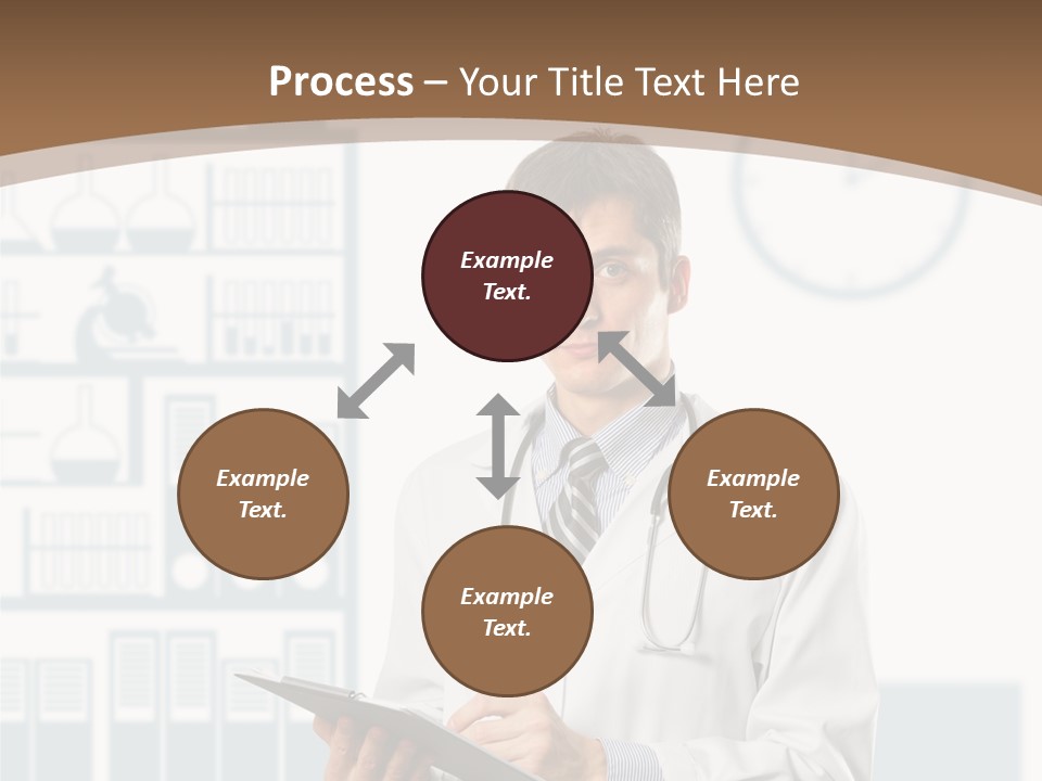 Working Hospital Man PowerPoint Template