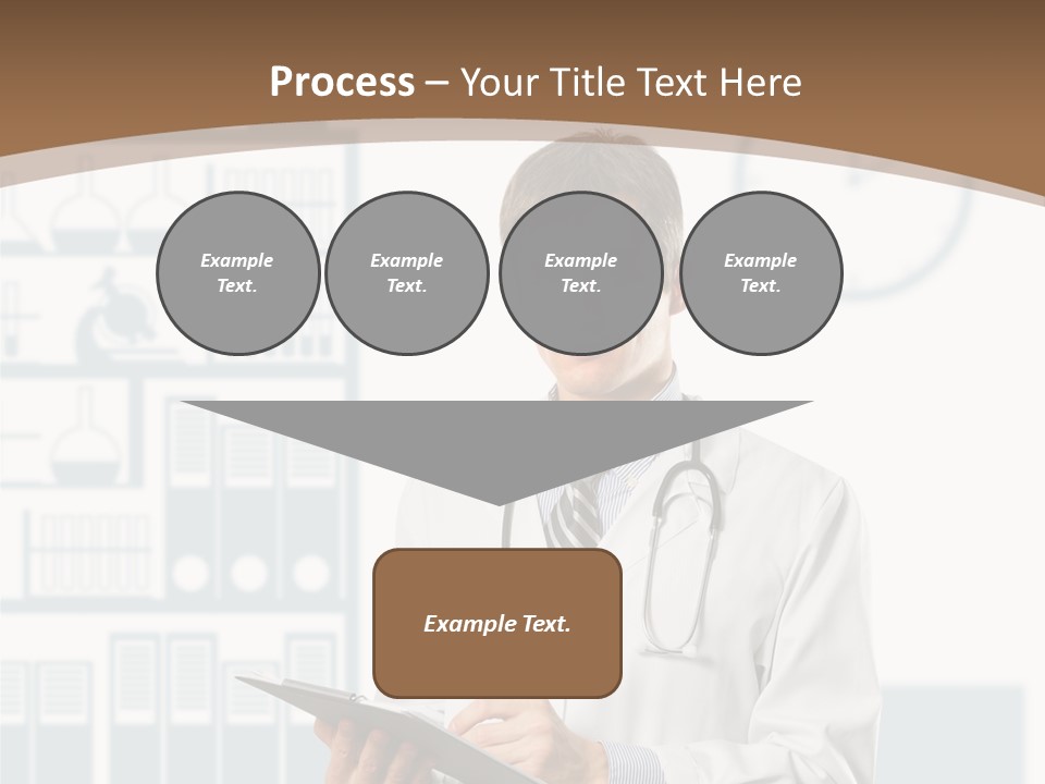 Working Hospital Man PowerPoint Template
