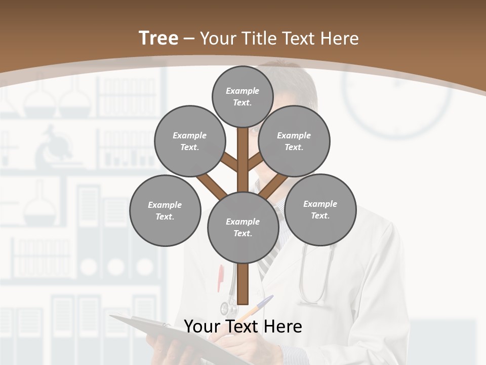 Working Hospital Man PowerPoint Template