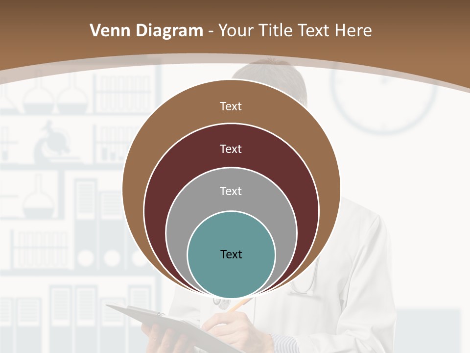Working Hospital Man PowerPoint Template