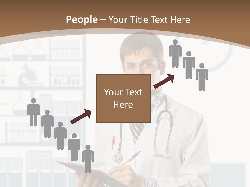 Working Hospital Man PowerPoint Template