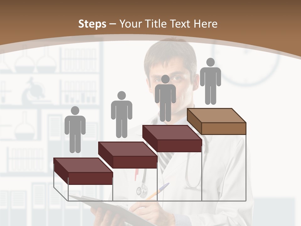 Working Hospital Man PowerPoint Template