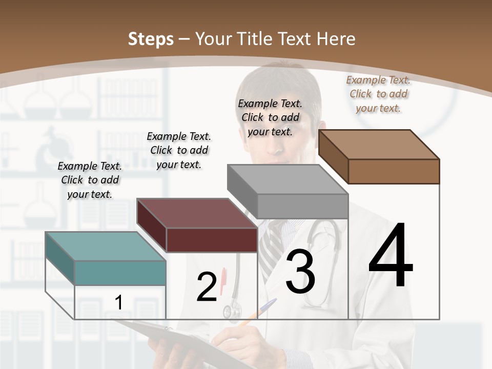 Working Hospital Man PowerPoint Template