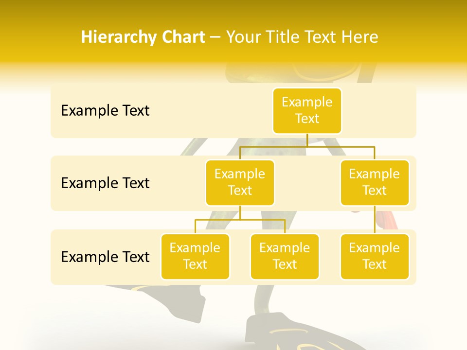 Green Toad Closeup PowerPoint Template