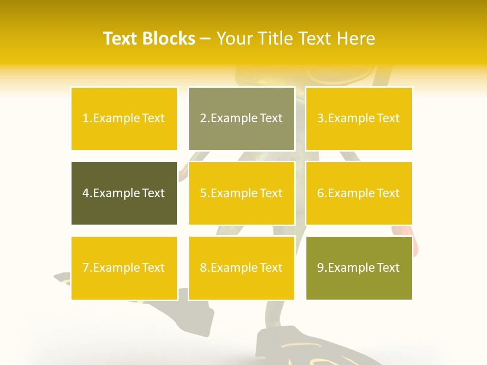 Green Toad Closeup PowerPoint Template