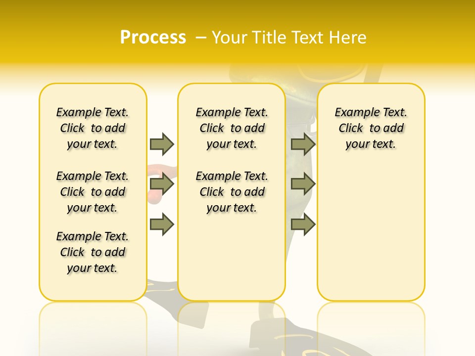 Green Toad Closeup PowerPoint Template