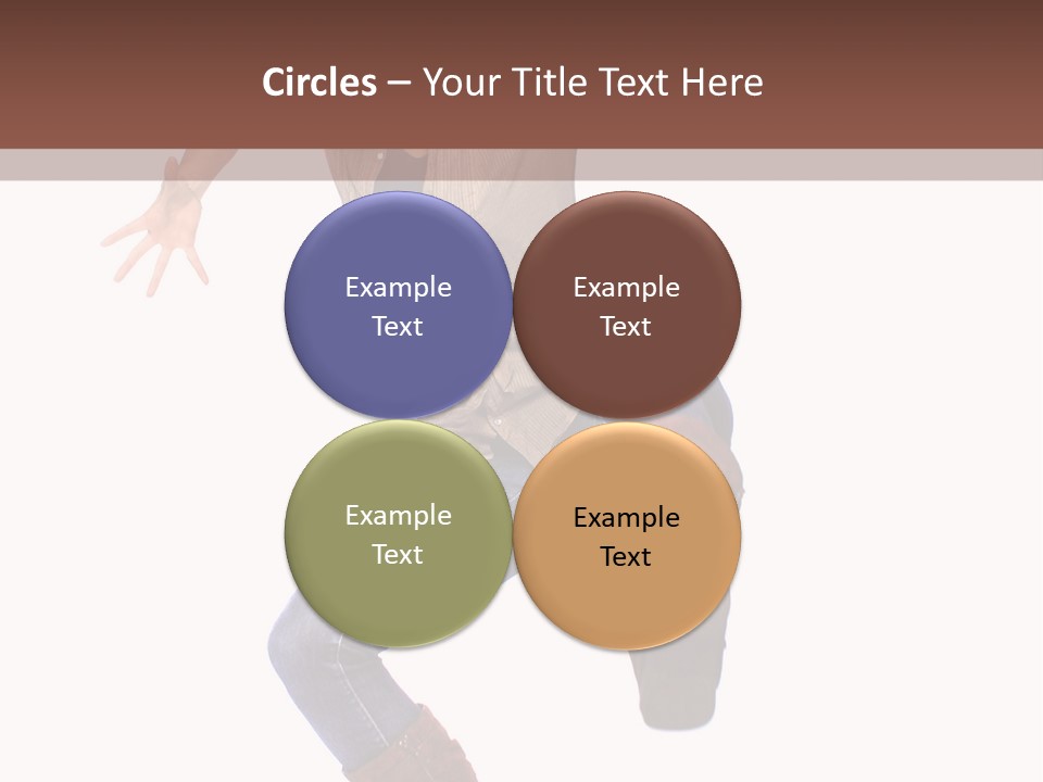 Color Girl Open PowerPoint Template