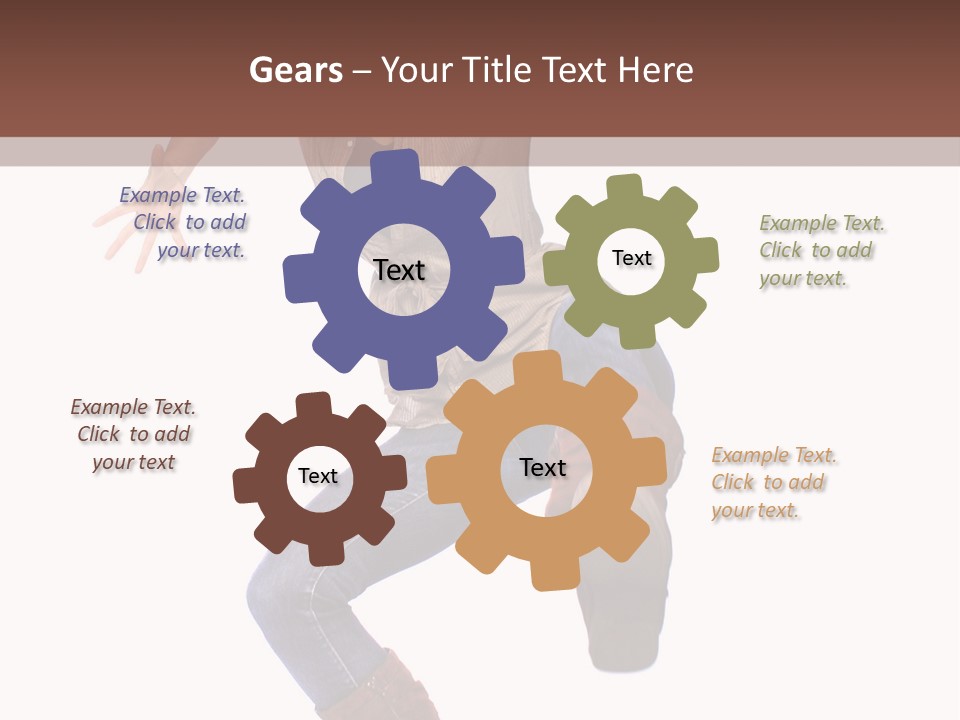 Color Girl Open PowerPoint Template