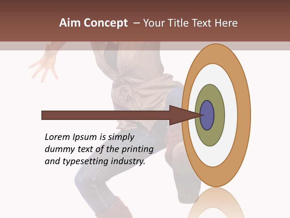 Color Girl Open PowerPoint Template