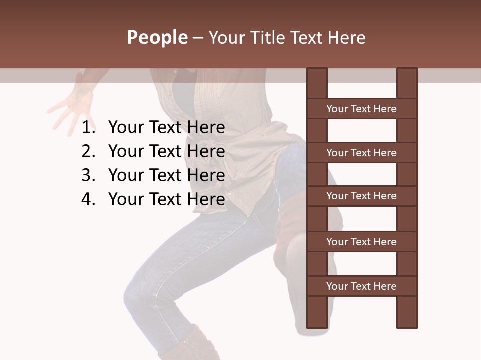 Color Girl Open PowerPoint Template