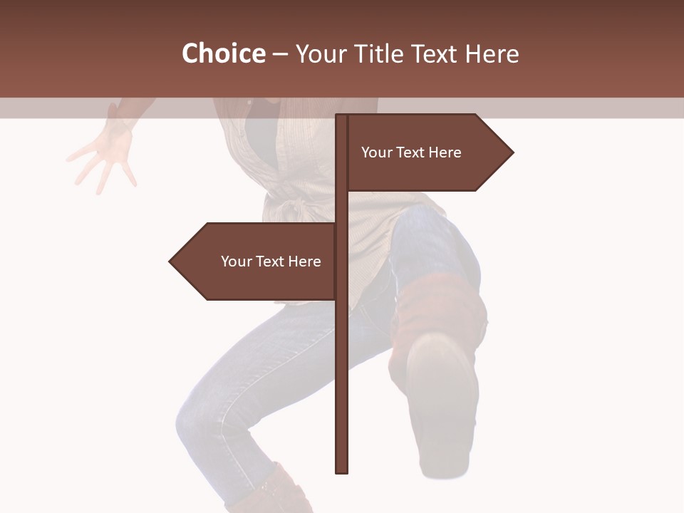 Color Girl Open PowerPoint Template