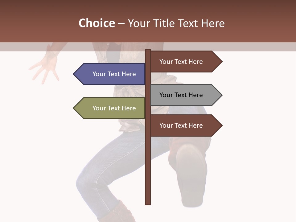 Color Girl Open PowerPoint Template