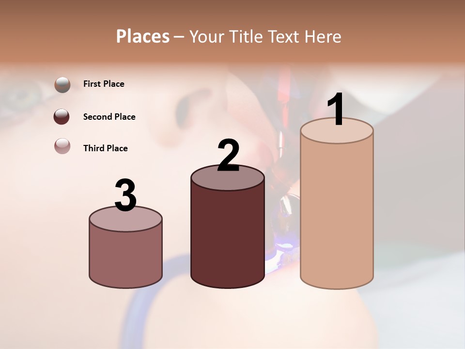 Oral Patient Ultraviolet PowerPoint Template