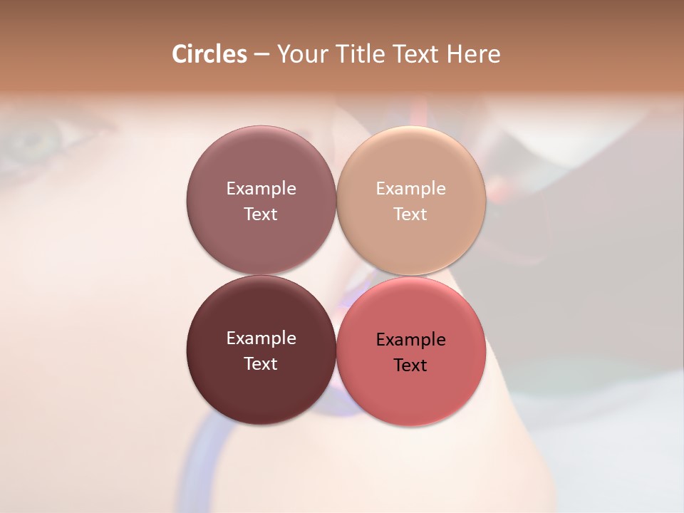 Oral Patient Ultraviolet PowerPoint Template